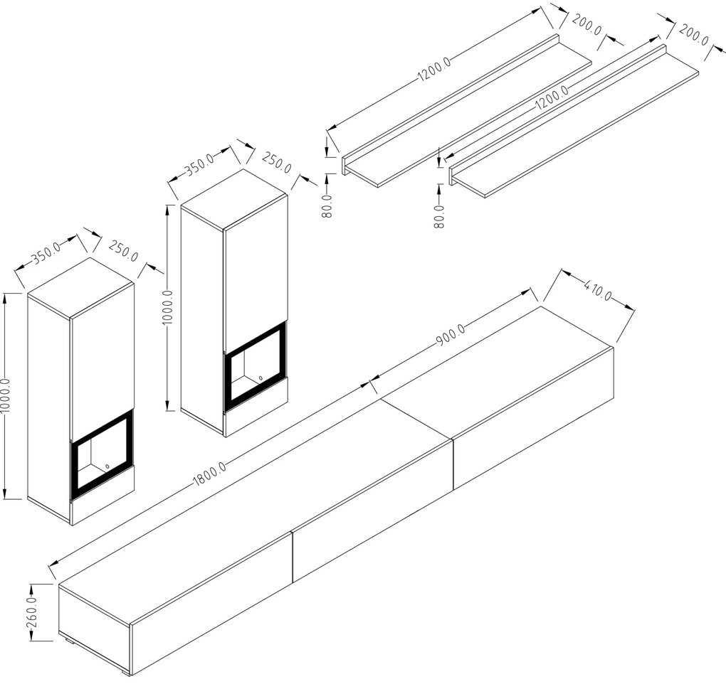 Mobilier living Barly Tip 10 (Bej). 1125236
