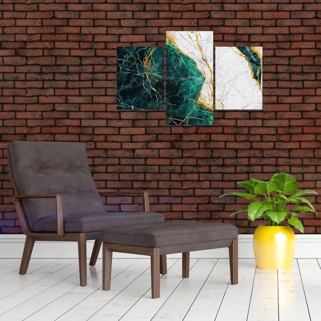 Tablou - Marmură turcoaz (90x60 cm)