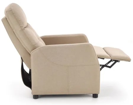 Fotoliu reglabil FELIPE, bej