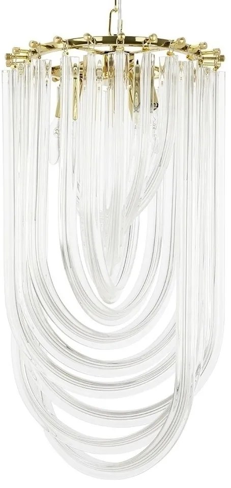Lustra suspendata design modern Karina L auriu