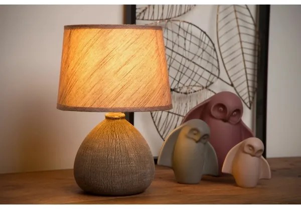 Lucide 47506/81/43 - Lampă de masă RAMZI 1xE14/40W/230V v.26cm