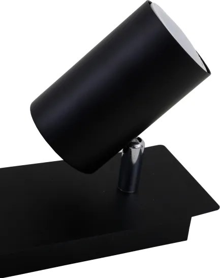 Spot SPOT 2xGU10/40W/230V negru Briloner 2857-025