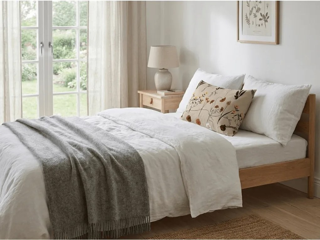 Fata de perna din policoton HERBAR POLY 50x70 cm, bej
