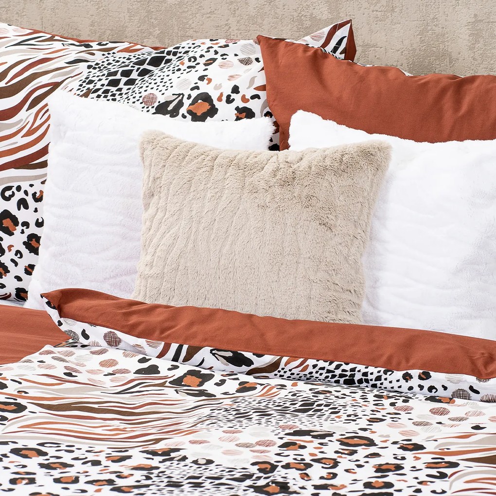Lenjerie de pat din bumbac 4Home Wilderness, 220 x 200 cm, 2 buc. 70 x 90 cm