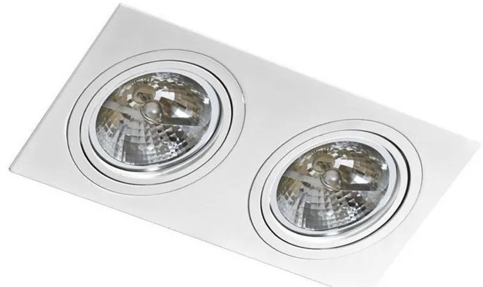 Spot incastrabil directionabil de tavan/plafon SIRO 2 WH