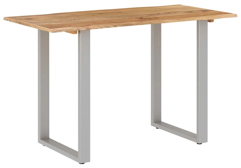 286479 vidaXL Masă de bucătărie, 118 x 58 x 76 cm, lemn masiv de acacia