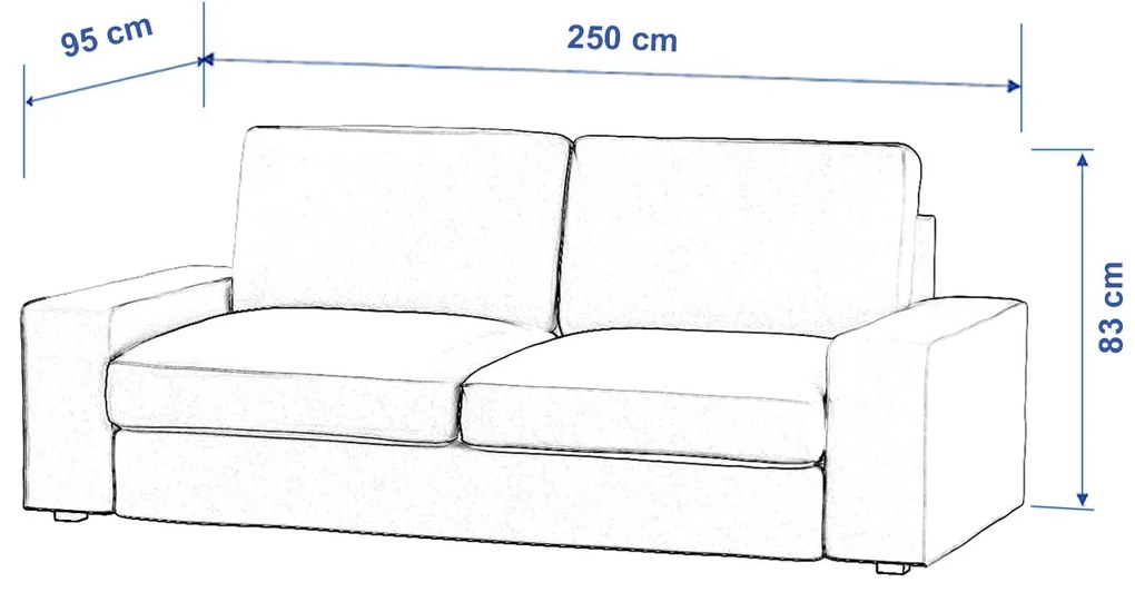 Husa pentru canapea extensibila Kivik 3-locuri