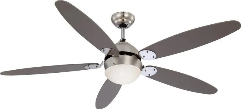 Lustra Ventilator cu palete ventilatie in doua culori Azura 0308 GL