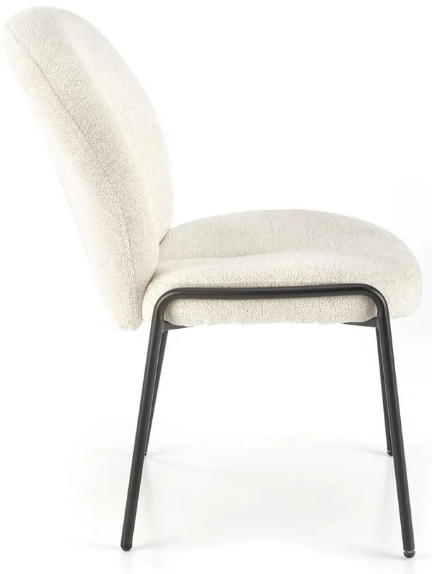 Scaun de bucaterie Novak, crem
