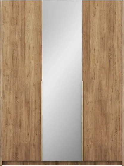 Dulap Alera III Hinged – cu oglindă – 148x58x204 cm – Stejar Artisan – Alera III Hinged Dulap – Varianta 1