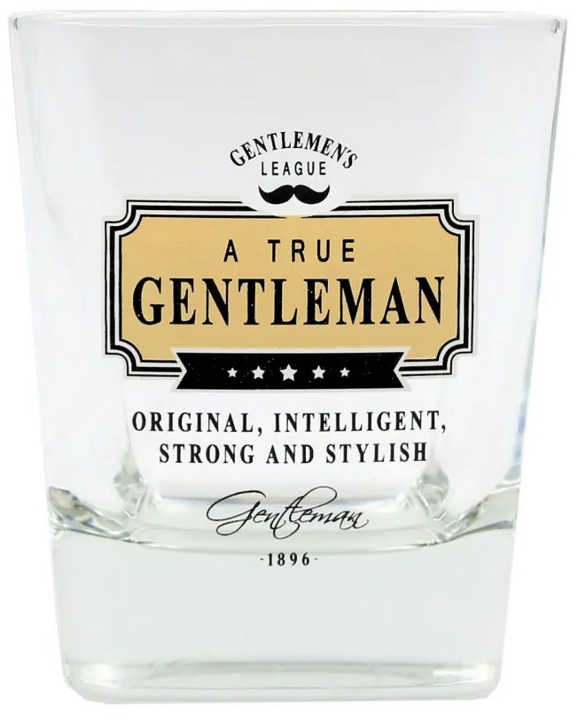 Pahar whisky „A TRUE GENTLEMAN”