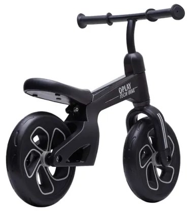 Bicicletă fără pedale QPlay TECH, neagră