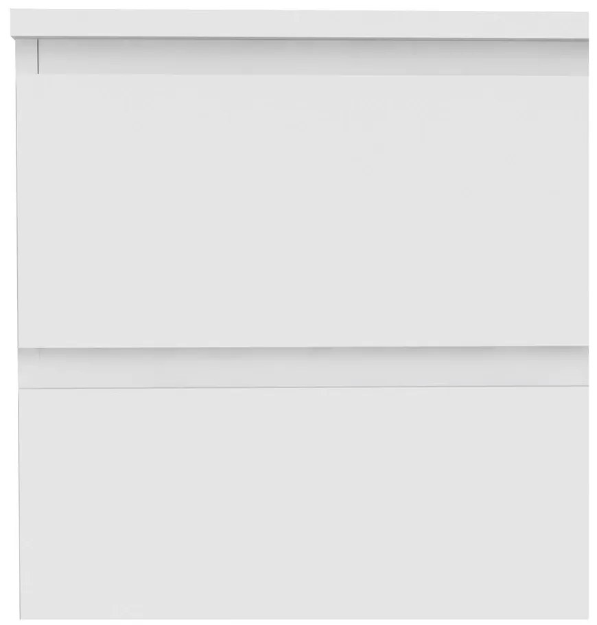 Comodă albă joasă 77x84 cm Nova – Tvilum