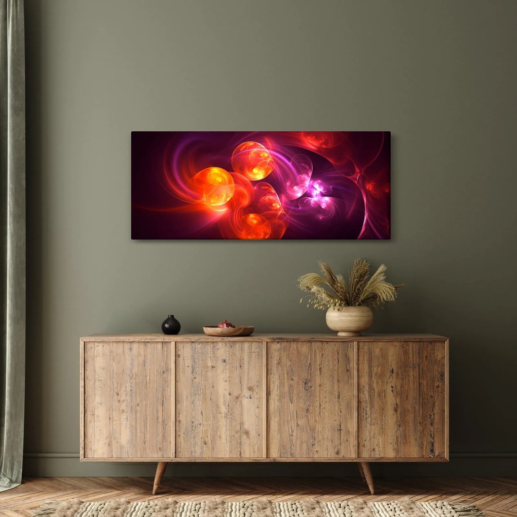 Tabloul cu abstracțiune modernă (120x50 cm)