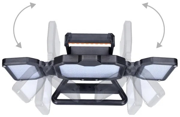 Proiector LED reîncărcabil dimabil Solight WM-50W-RE LED/50W/12000mAh 4000K IP54