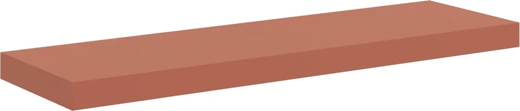 vidaXL Raft de perete Pe perete Roșu 80 x 23,5 x 4 cm Lemn compozit