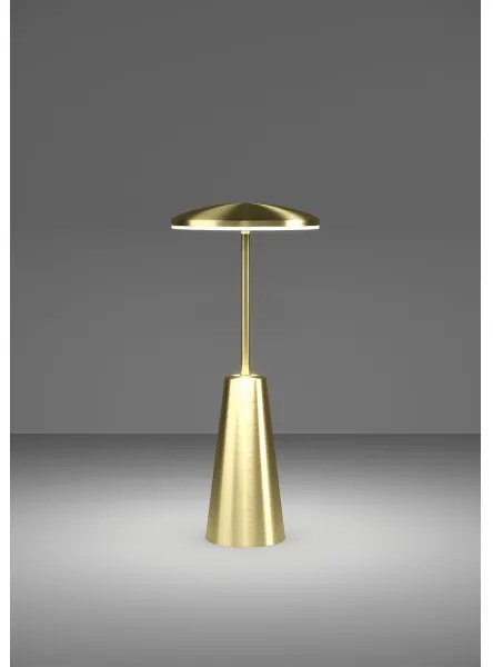 Lampă LED dimabilă de exterior Eglo 900923 PICCOLA 2,8W/5V 5200mAh IP54 auriu