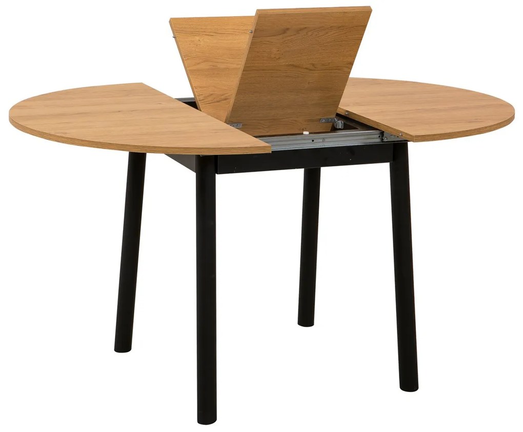 Masă de luat masa Oliver Oak Black