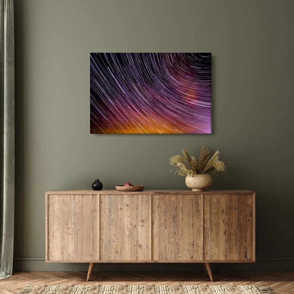 Tablou cu stele șterse pe cer (90x60 cm)