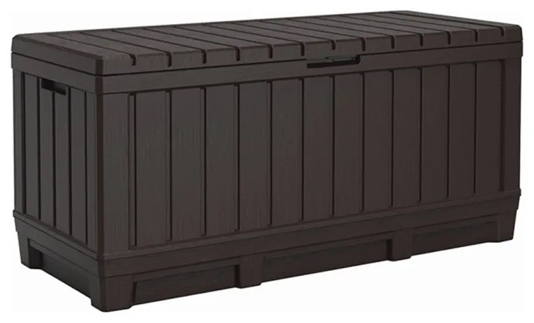 Cutie de depozitare pentru grădină din plastic Kentwood, 350 l, maro