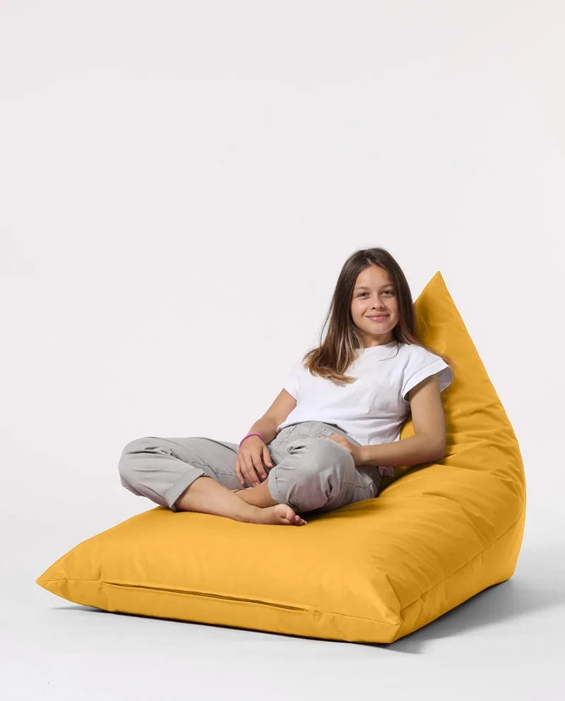Fotoliu puf pentru grădină Pyramid Big Bed Pouf - Yellow
