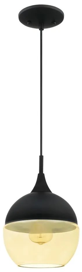 Westinghouse 6345940 - Lustră suspendată pe cablu în stil Art Deco, 1xE27/60W/230V