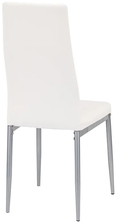 Scaun de masă Tino NOVA în alb-gri