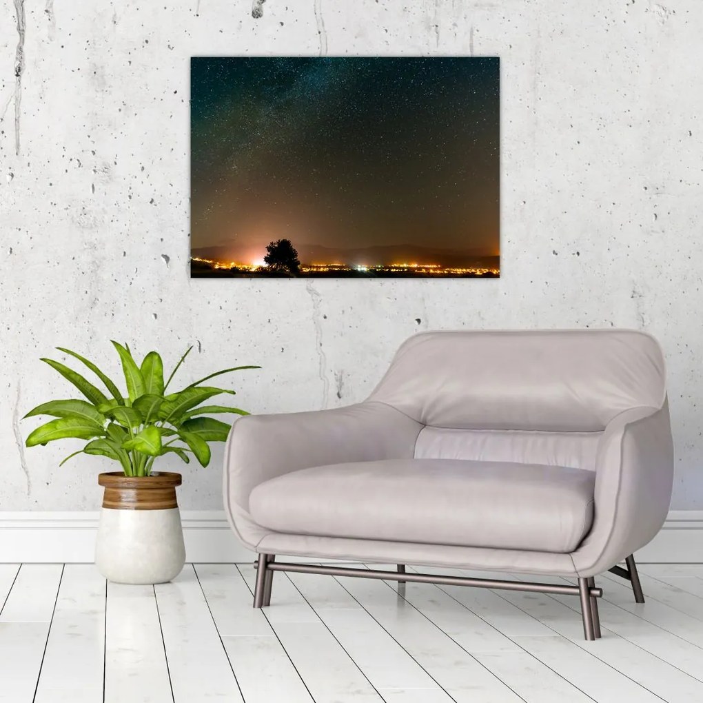 Tablou cu Calea lactee (70x50 cm)