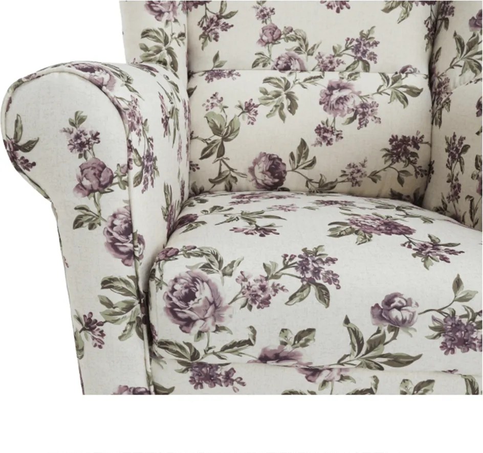 Fotoliu, material textil rose 18, CHARLOT