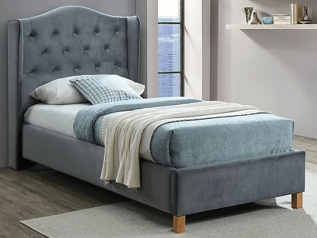 Pat tapitat Aspenti Velvet 90x200 culori