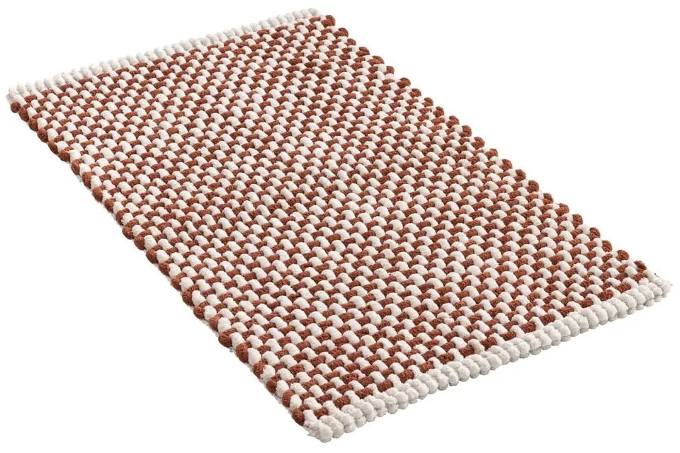 Covoraș de baie teracotă 50x80 cm Rafael – douceur d'intérieur