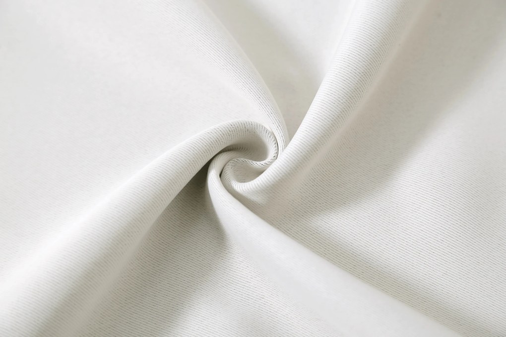 Draperie alb-crem OXFORD 140x250 cm Agatat: Inele metalice