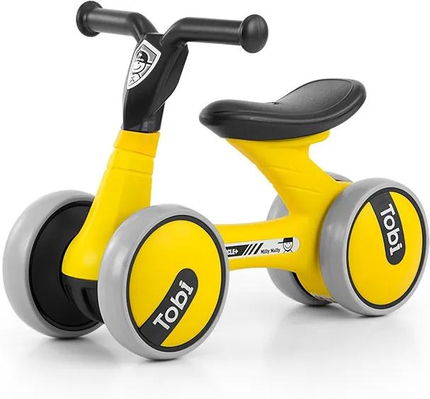 Bicicleta fara pedale Ride-On Tobi Yellow