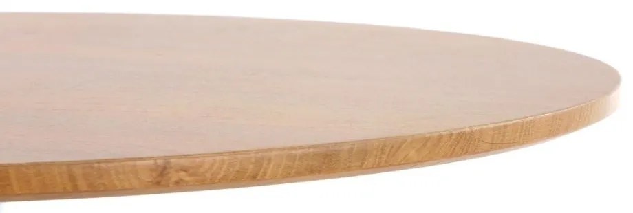 Masa de bucaterie Sting, lemn natural/alb