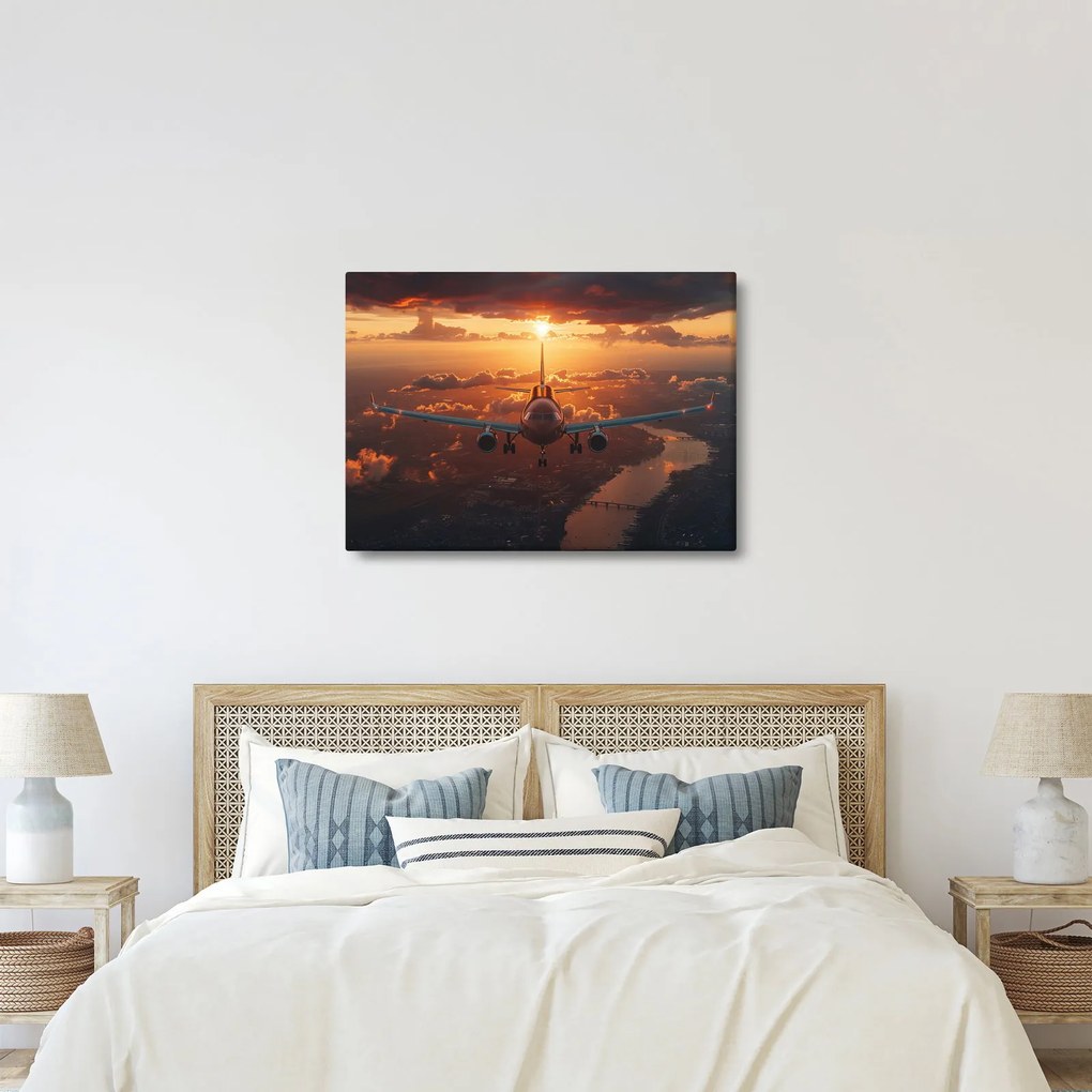 Tablou - Avion de transport (70x50 cm)
