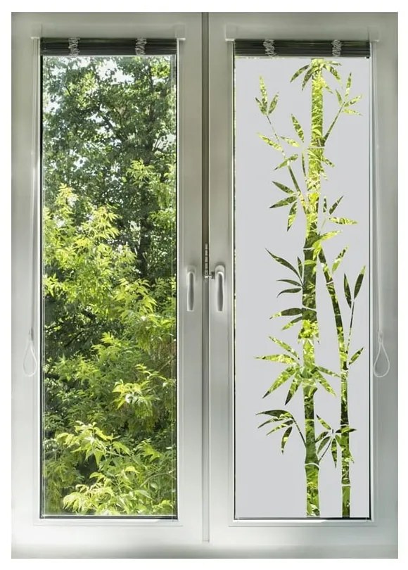 Autocolant rezistent la apă, pentru cabina de duș, Ambiance Bamboo