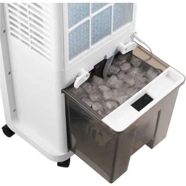 Răcitor mobil de aer Sencor 28W/230V Wi-Fi gri + telecomandă