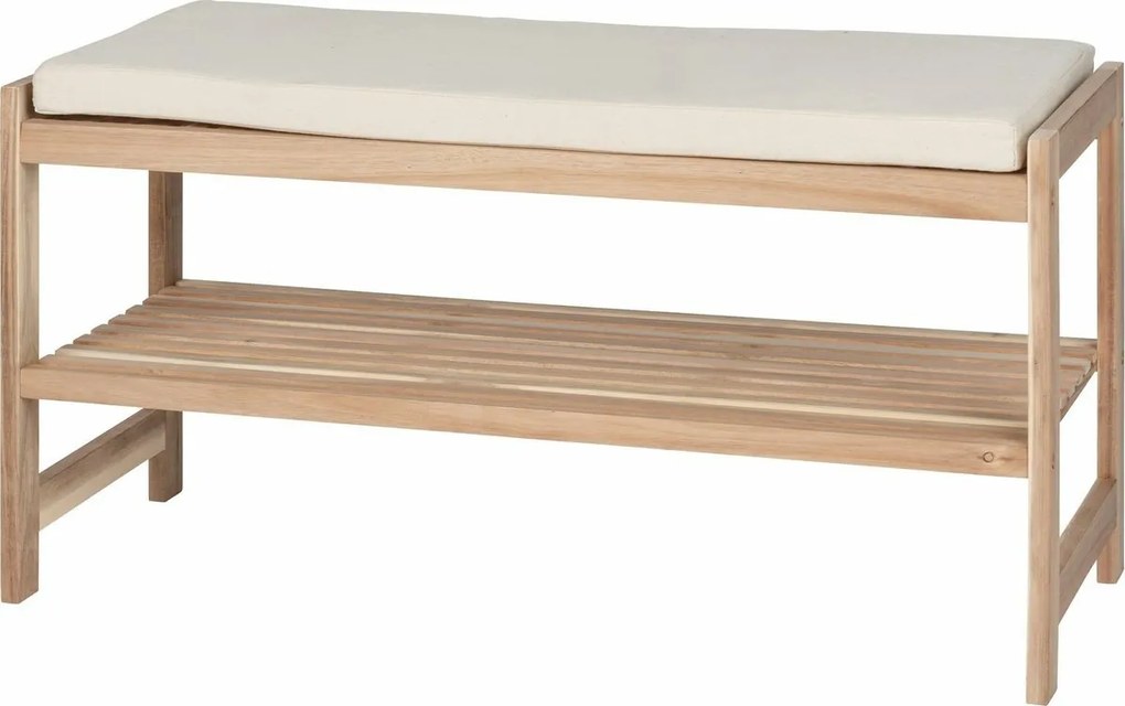 Wenko Șapcă de pantofi din lemn cu scaun ACINA