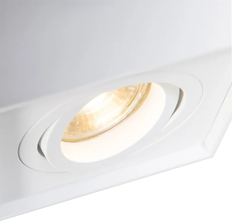 Spot inteligent alb, inclusiv WiFi GU10 reglabil - Quadro 1 Up