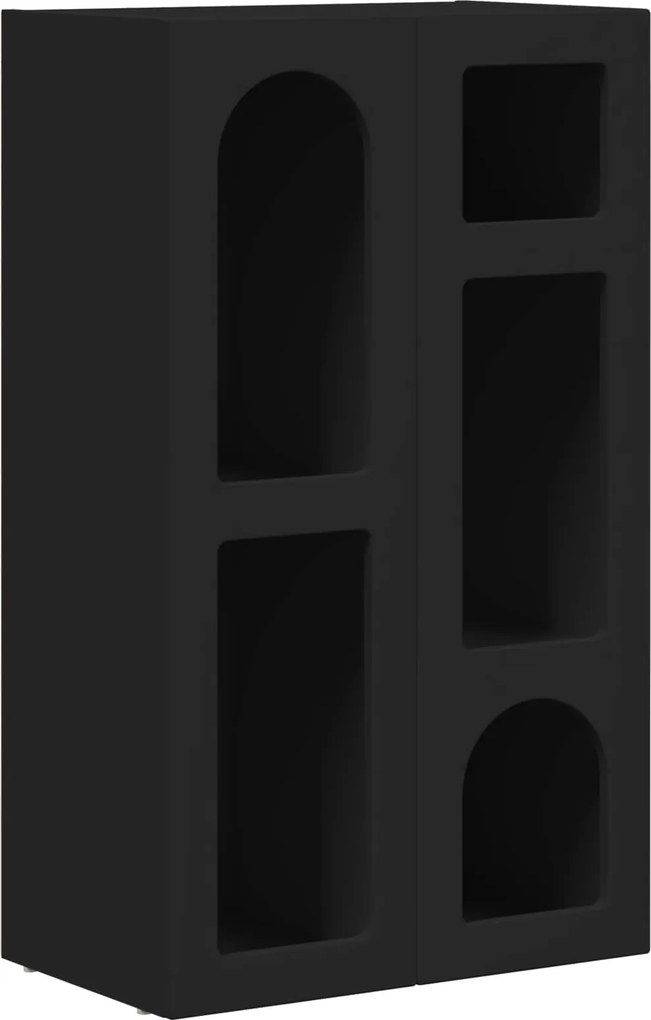 vidaXL Bufet Negru 59 x 35 x 100,5 cm Lemn compozit