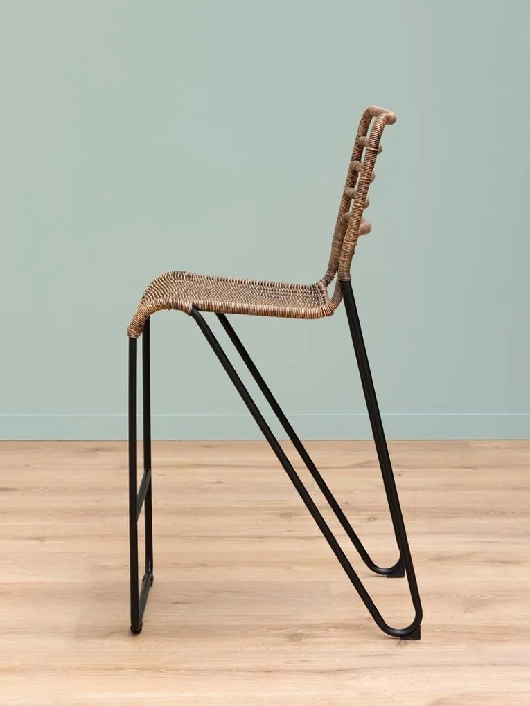 Scaun de bar din rattan " Veracruz "