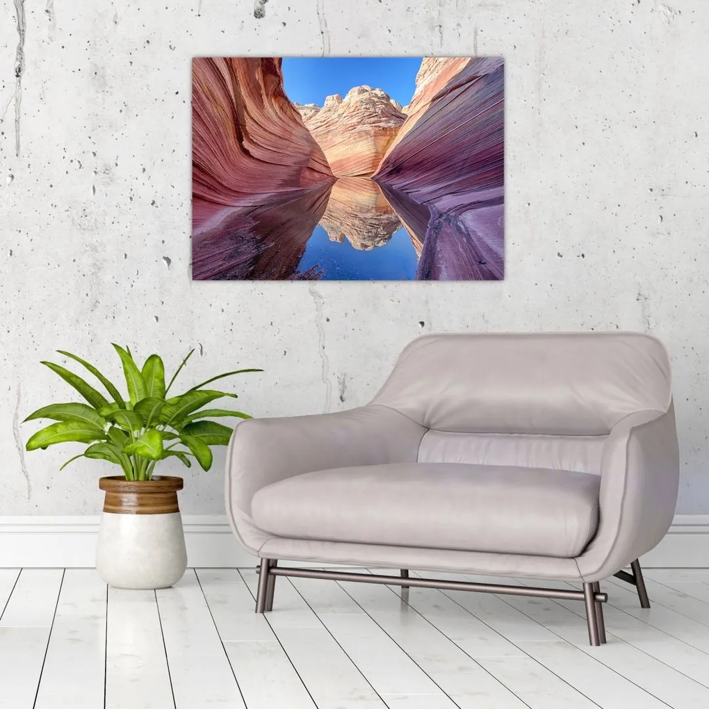 Tablou - valurile de Arizona (70x50 cm)