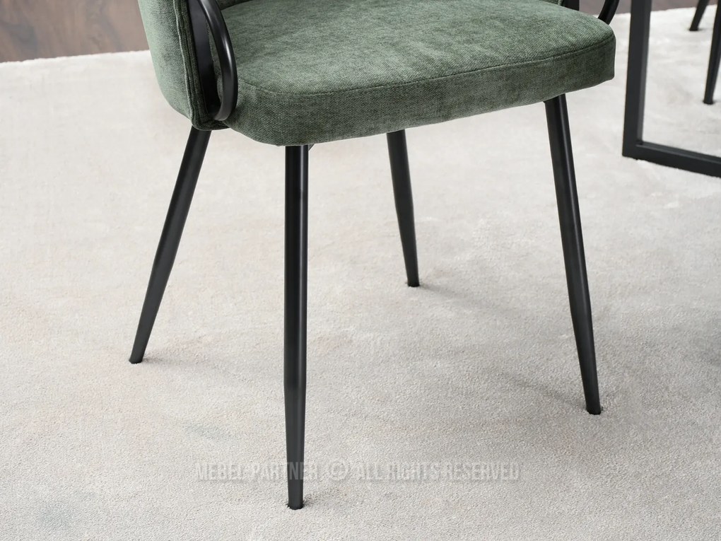 Scaun Carma K (verde + negru). Promo -13%. 1111004