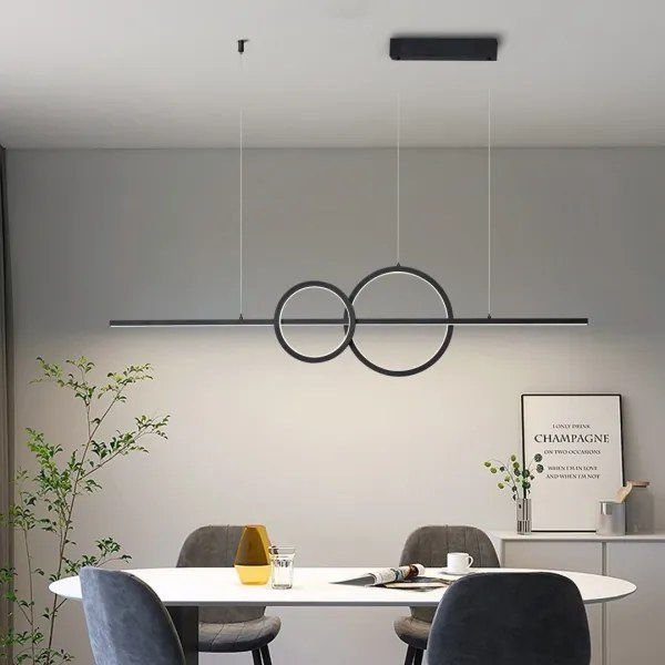 Lustră LED dimabilă pe cablu Immax NEO 07236L LITE RONDAS LED/56W/230V Tuya + telecomandă