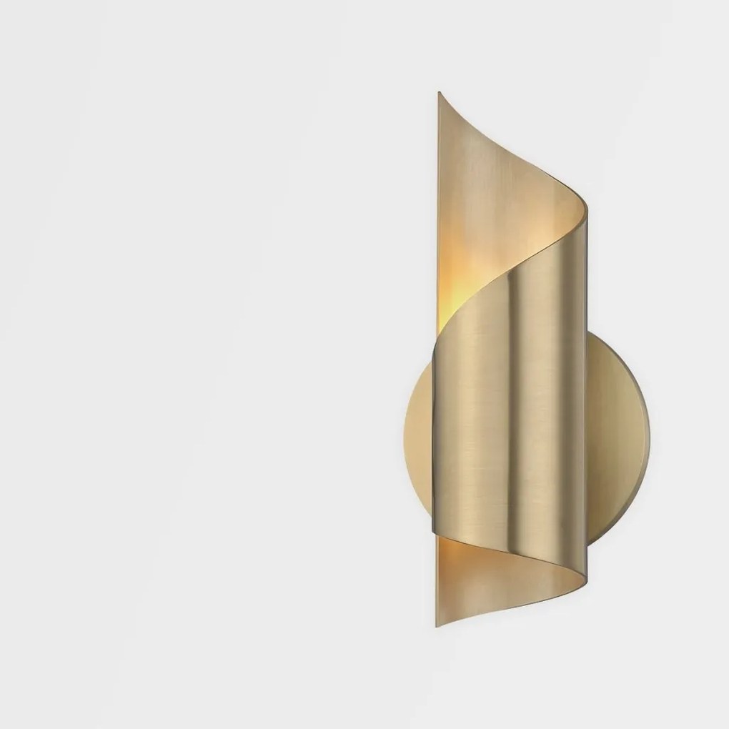 Aplica de perete design modern EVIE, alama antichizata
