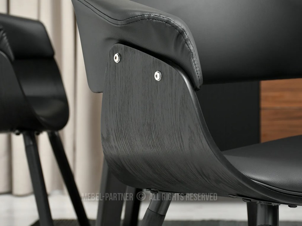 Scaun Enzo K (negru). 1111035