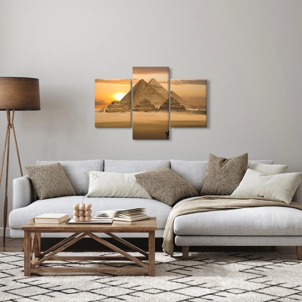 Tablou - Piramidele (90x60 cm)
