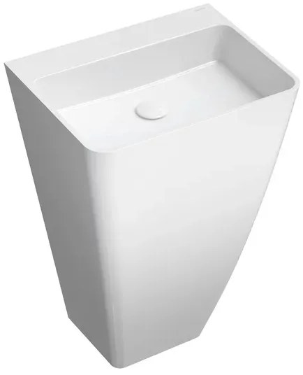 Lavoar freestanding Omnires Parma M+ alb  55 cm