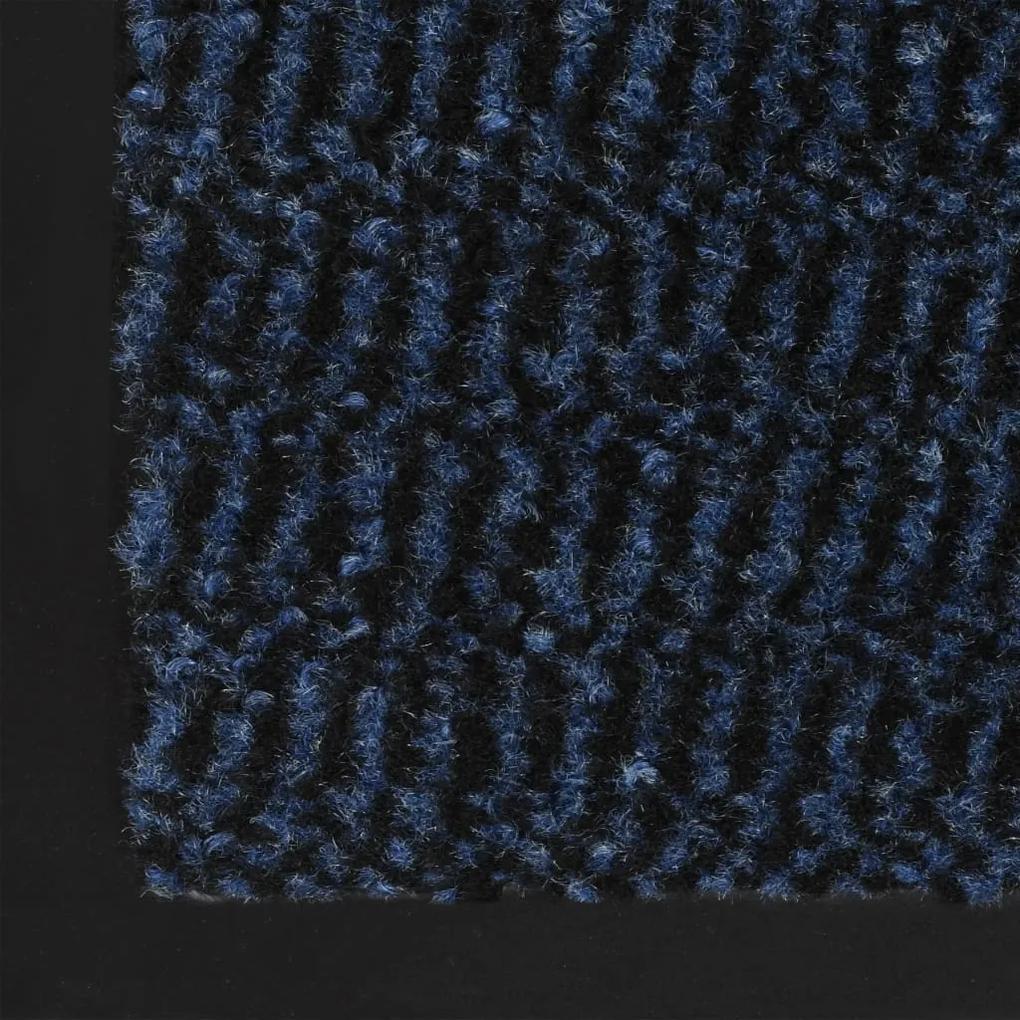 Covor de usa anti-praf, albastru, 120x180 cm, dreptunghiular 1, Albastru, 120 x 180 cm