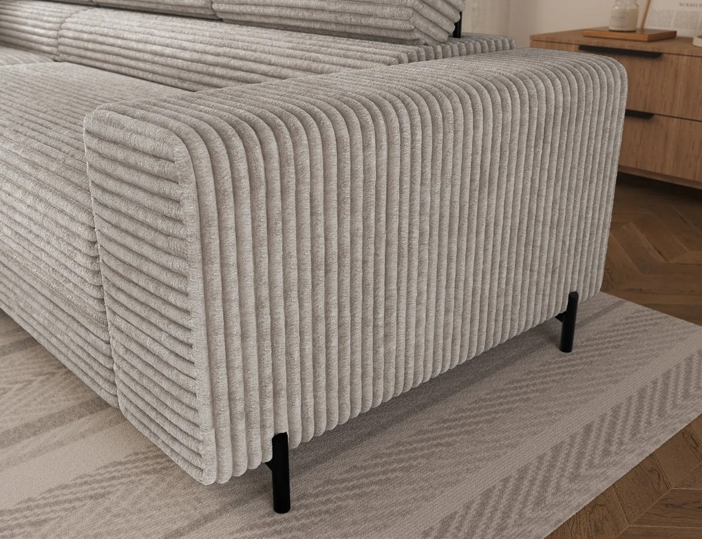 Colțar lemn masiv Colesio Extensibil 274x200 cm Personalizabil - Dreapta, Modullo 40